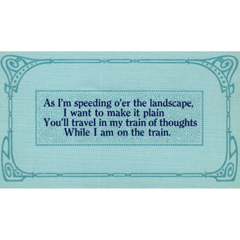 Postcard Art Motto Series Non Pictorial, Dated Dec 30 1913 St Paul Minn